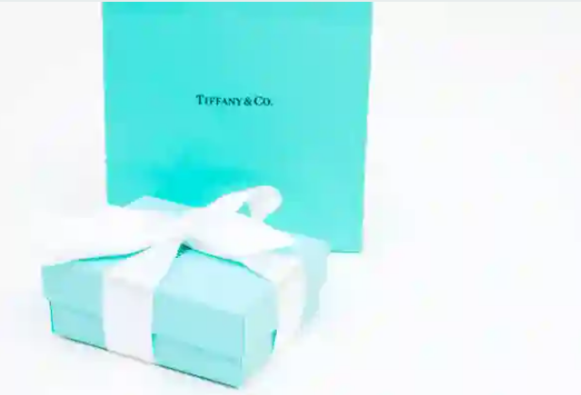 Tiffany box gift